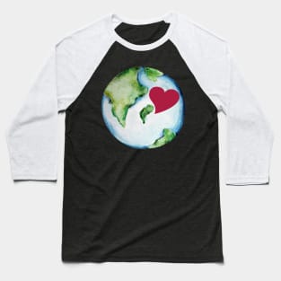 Earth day love Baseball T-Shirt